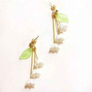 Flower Drop Earrings